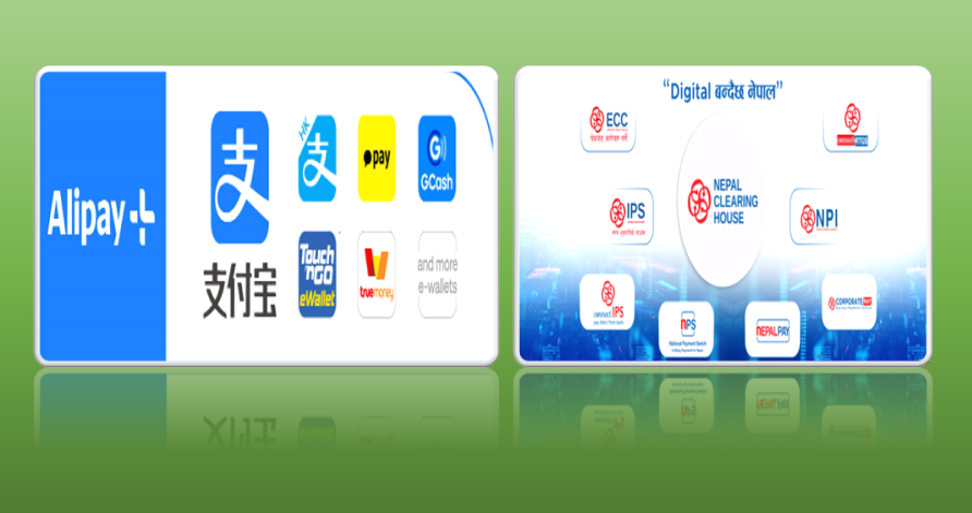 Alipay+ mobile payment partnerusers can now scan and paywith interoperable NEPALPAY QR while visiting Nepal